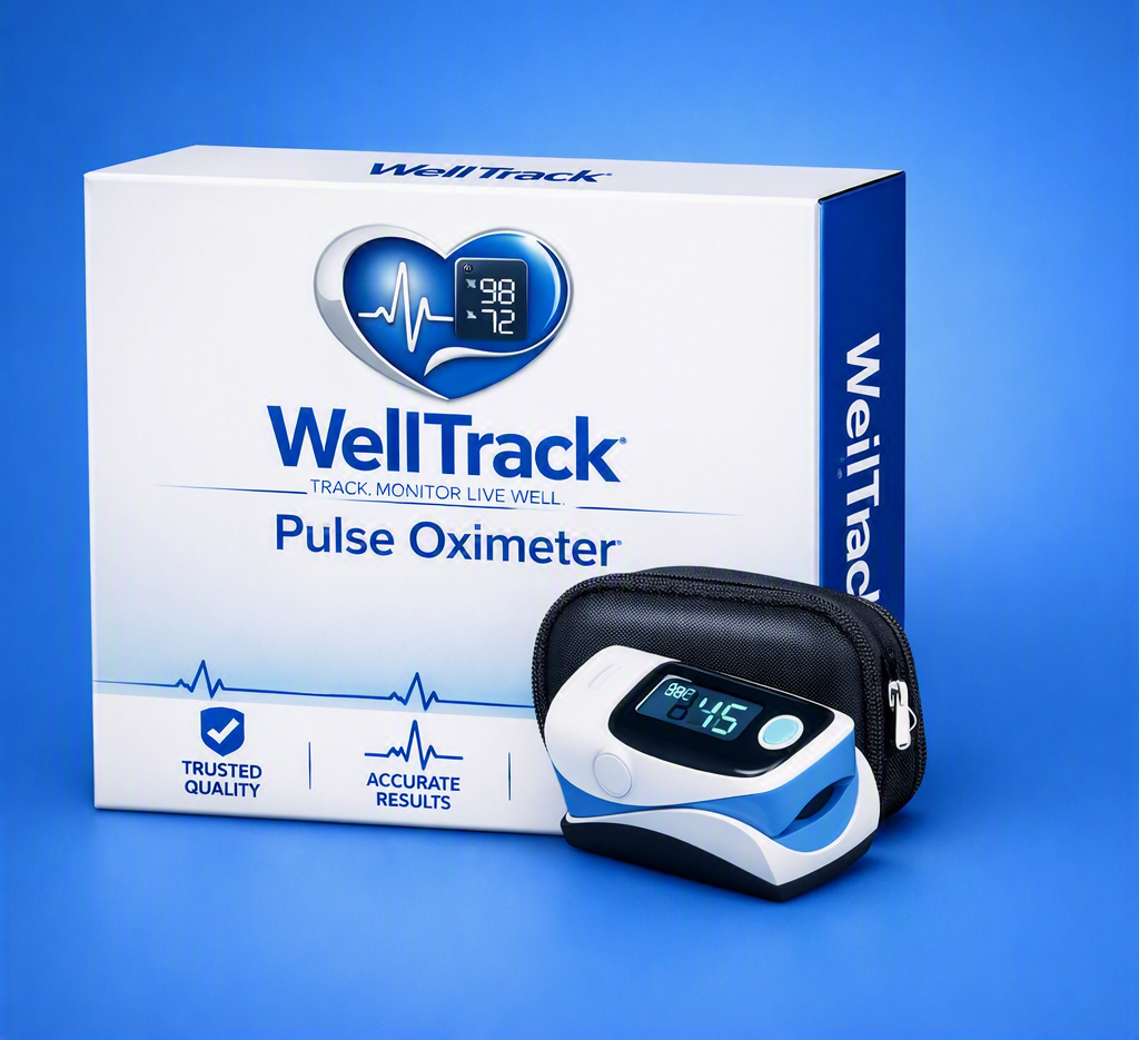 WellTrack Fingertip Pulse Oximeter